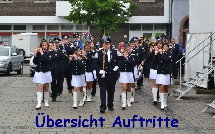 Übersicht Auftritte